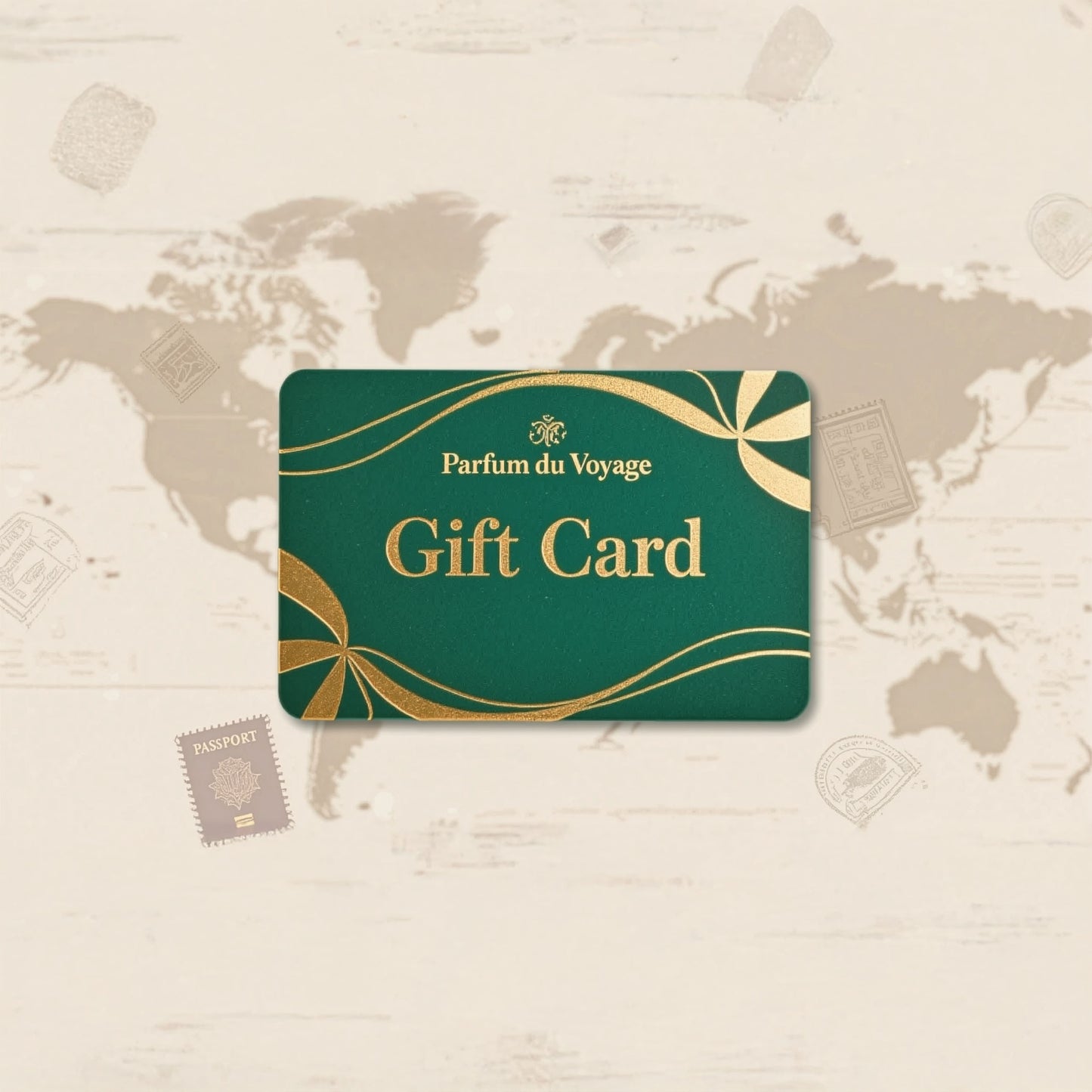 Carta regalo per profumo da viaggio