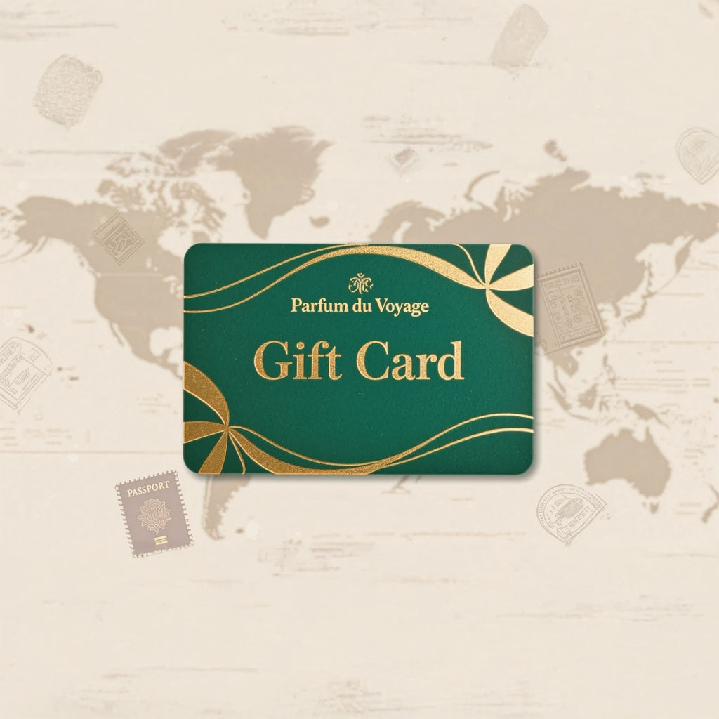 Carte Cadeau Parfum du voyage