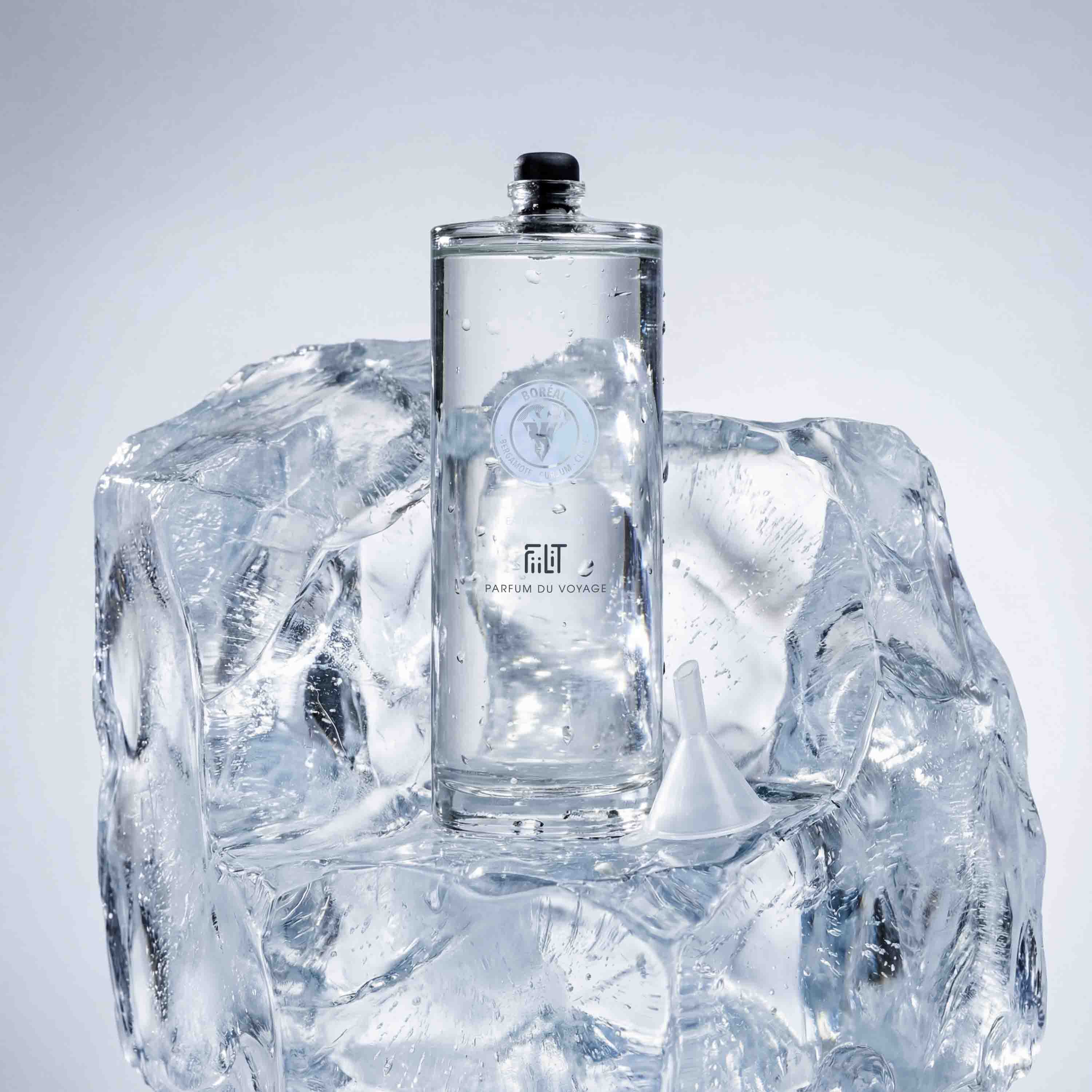 ICE - BOREAL Eau de Parfum - FiiLiT Parfum du voyageRecharge 100mlICE - BOREAL Eau de Parfum