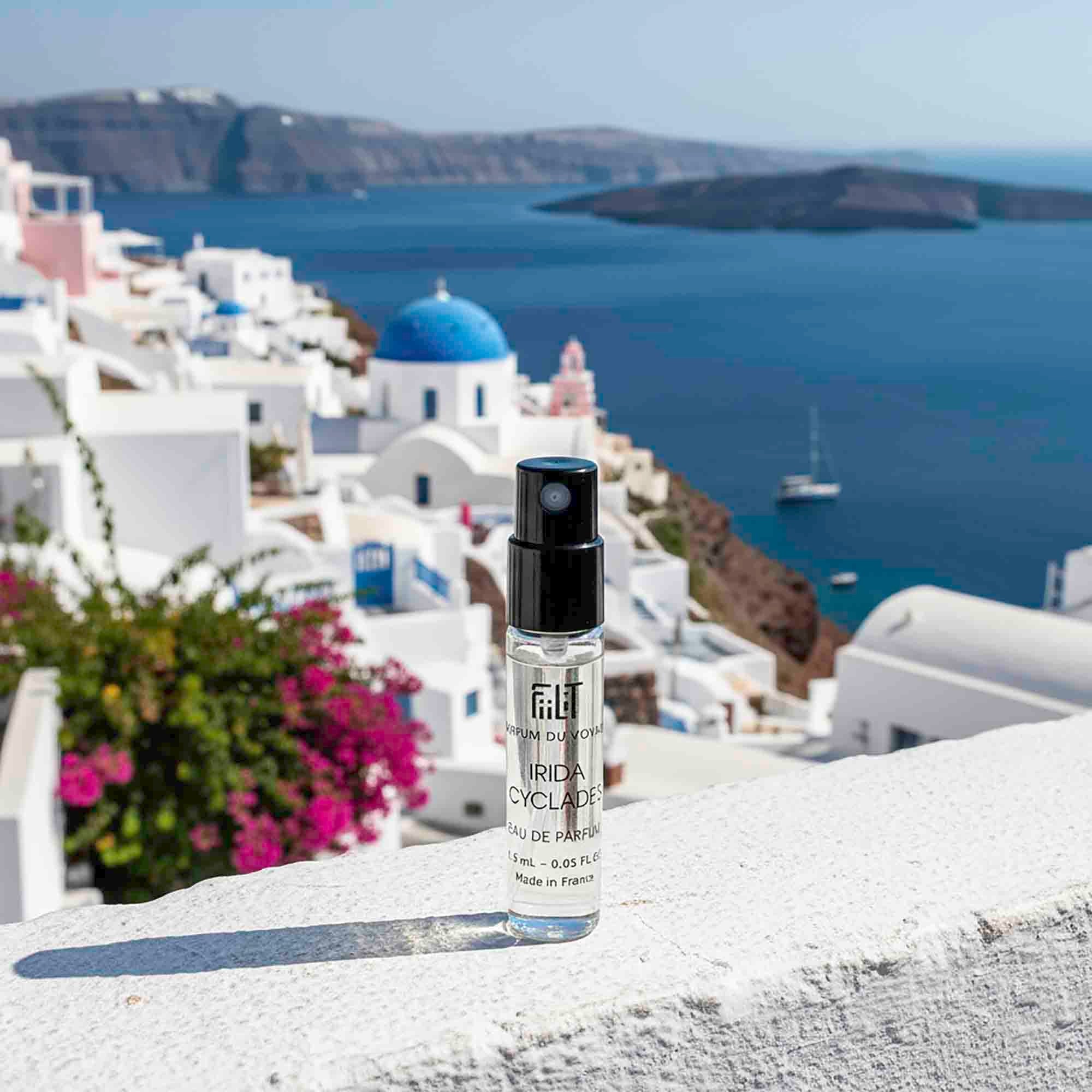 IRIDA - CYCLADES Eau de Parfum - FiiLiT Parfum du voyage1,5mLIRIDA - CYCLADES Eau de Parfum