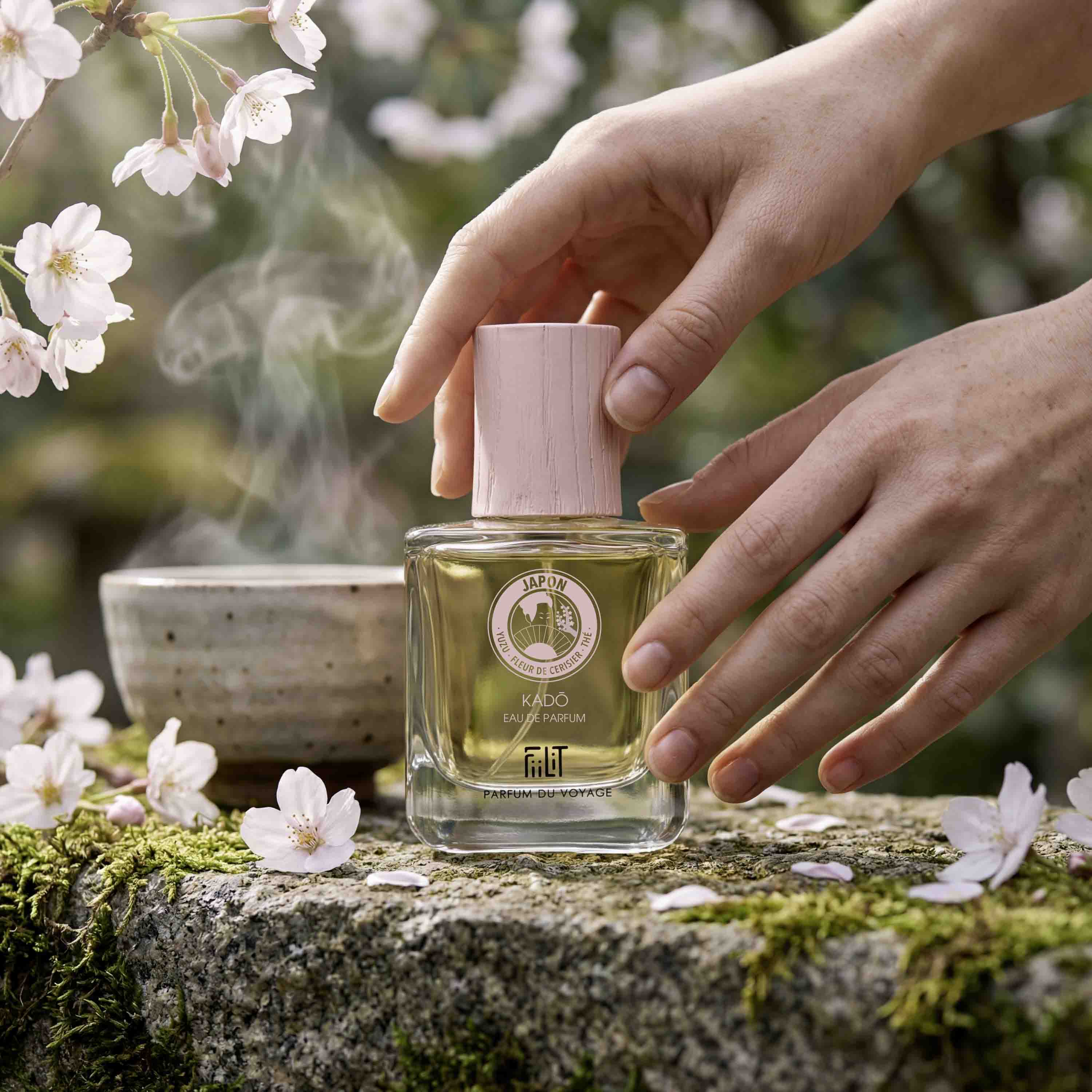 KADO - JAPON Eau de Parfum - FiiLiT Parfum du voyageRecharge 200mlKADO - JAPON Eau de Parfum