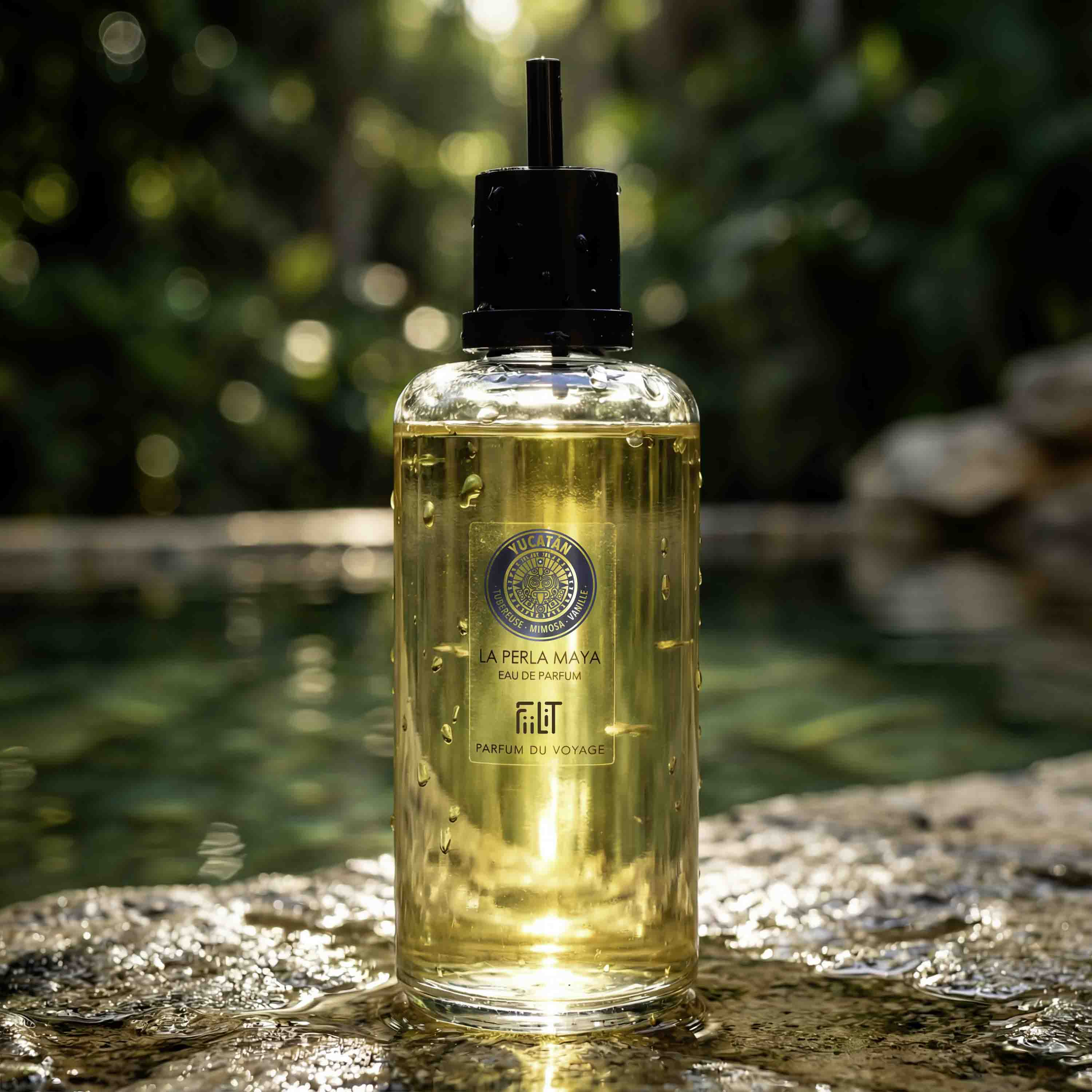 LA PERLA MAYA - YUCATÁN Eau de Parfum - FiiLiT Parfum du voyageRecharge 200mlLA PERLA MAYA - YUCATÁN Eau de Parfum