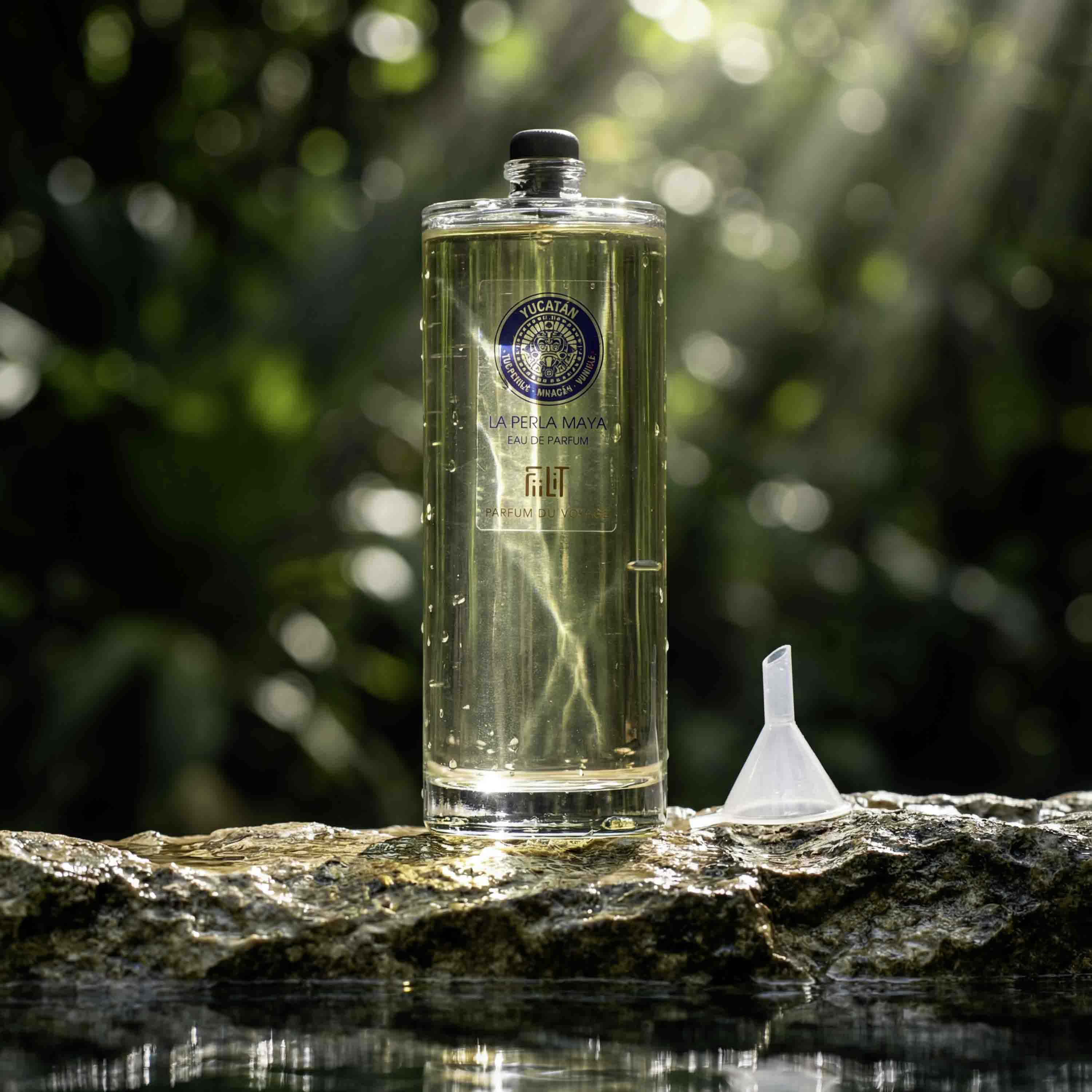 LA PERLA MAYA - YUCATÁN Eau de Parfum - FiiLiT Parfum du voyageRecharge 100mlLA PERLA MAYA - YUCATÁN Eau de Parfum