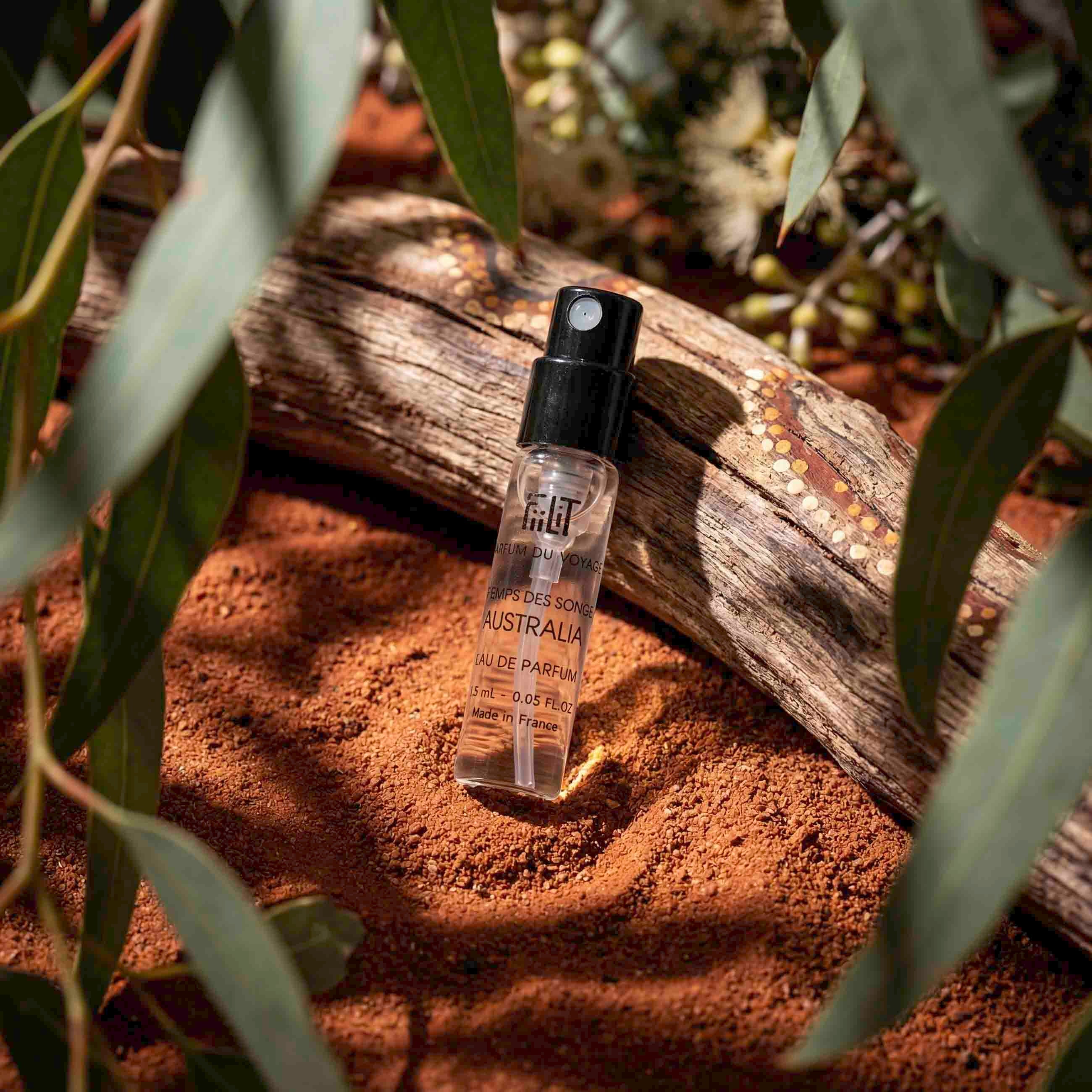 LE TEMPS DES SONGES - AUSTRALIA Eau de Parfum - FiiLiT Parfum du voyage1,5mLLE TEMPS DES SONGES - AUSTRALIA Eau de Parfum