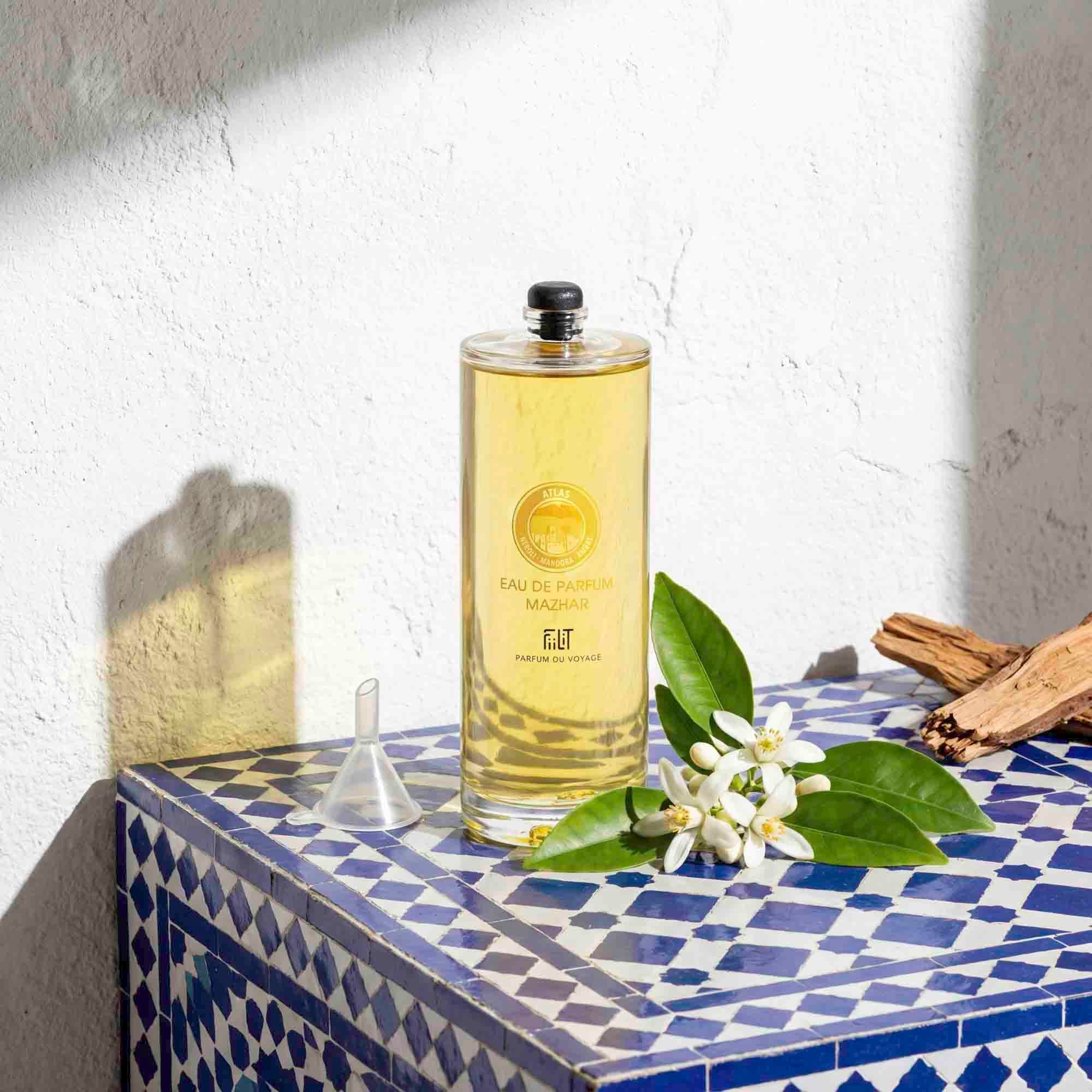 MAZHAR - ATLAS Eau de Parfum - FiiLiT Parfum du voyageRecharge 100mlMAZHAR - ATLAS Eau de Parfum