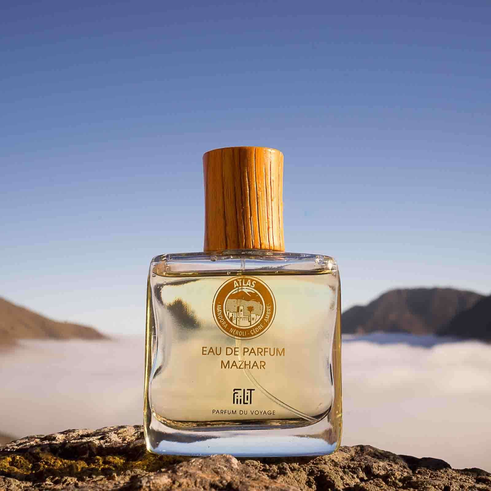 MAZHAR - ATLAS Eau de Parfum - FiiLiT Parfum du voyage50mL Flacon ScelléMAZHAR - ATLAS Eau de Parfum