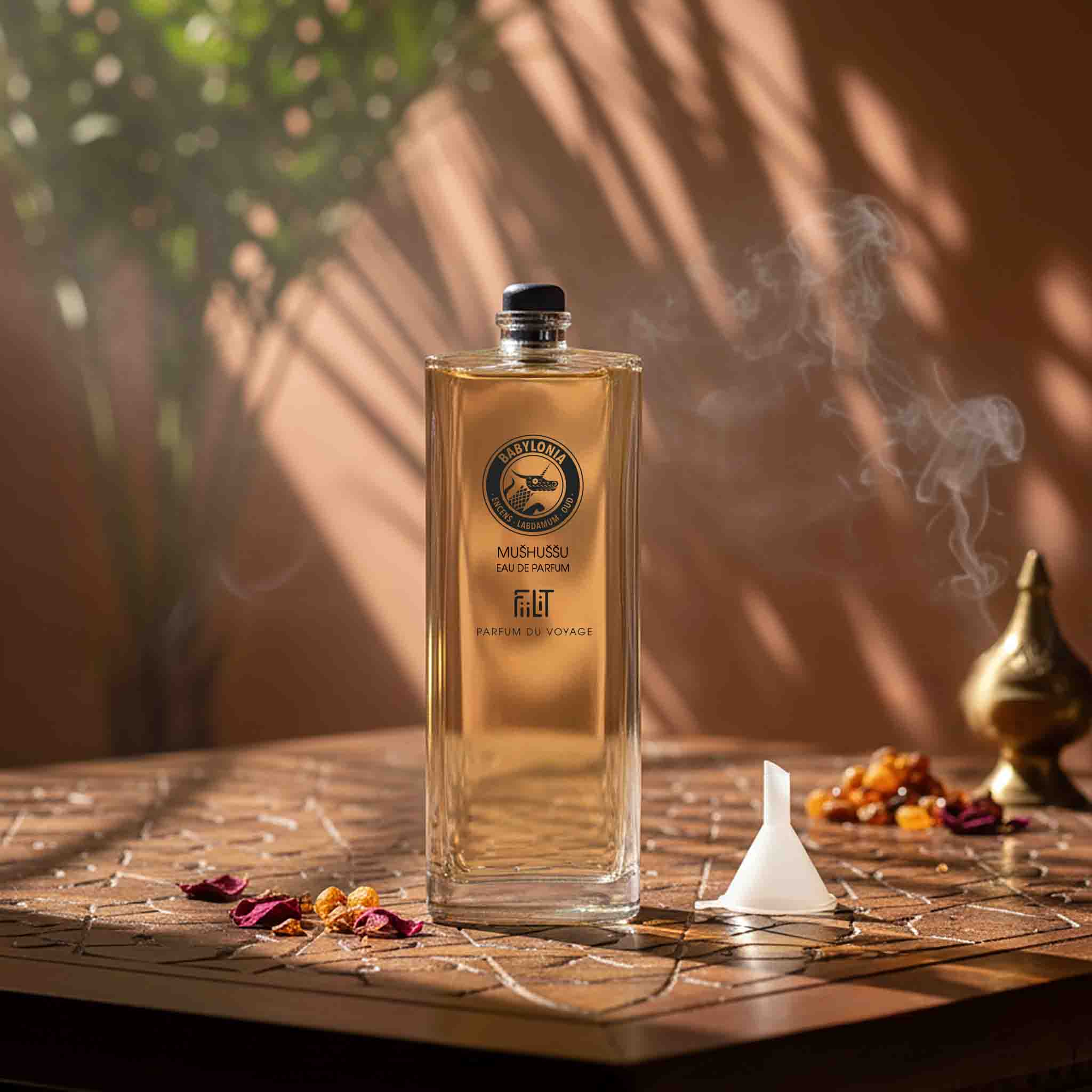 MUSHUSSU - BABYLONIA Eau de Parfum - FiiLiT Parfum du voyageRecharge 100mlMUSHUSSU - BABYLONIA Eau de Parfum