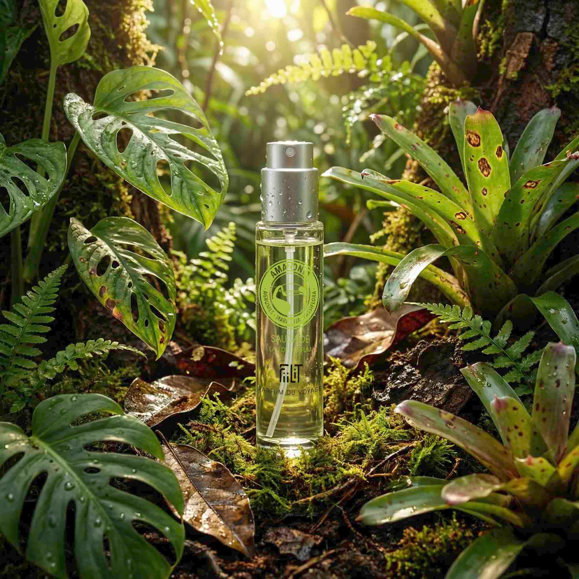 SAUDADE - AMAZONIA Eau de Parfum - FiiLiT Parfum du voyage11mLSAUDADE - AMAZONIA Eau de Parfum