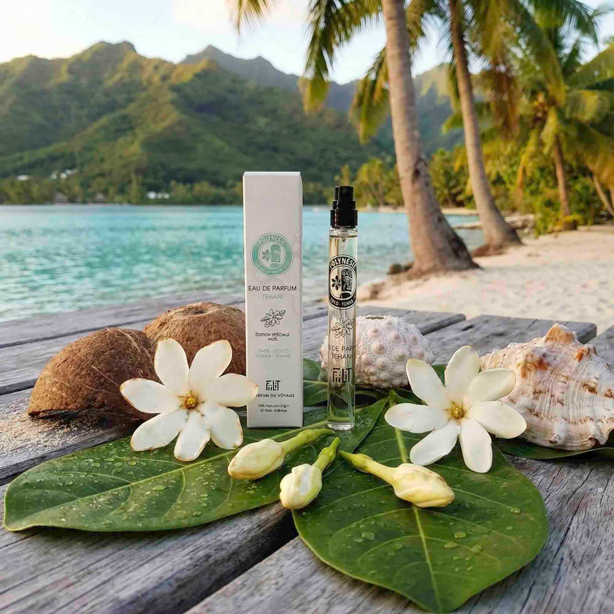 TEHANI - POLYNESIE Eau de Parfum - FiiLiT Parfum du voyage10mL Special EditionTEHANI - POLYNESIE Eau de Parfum