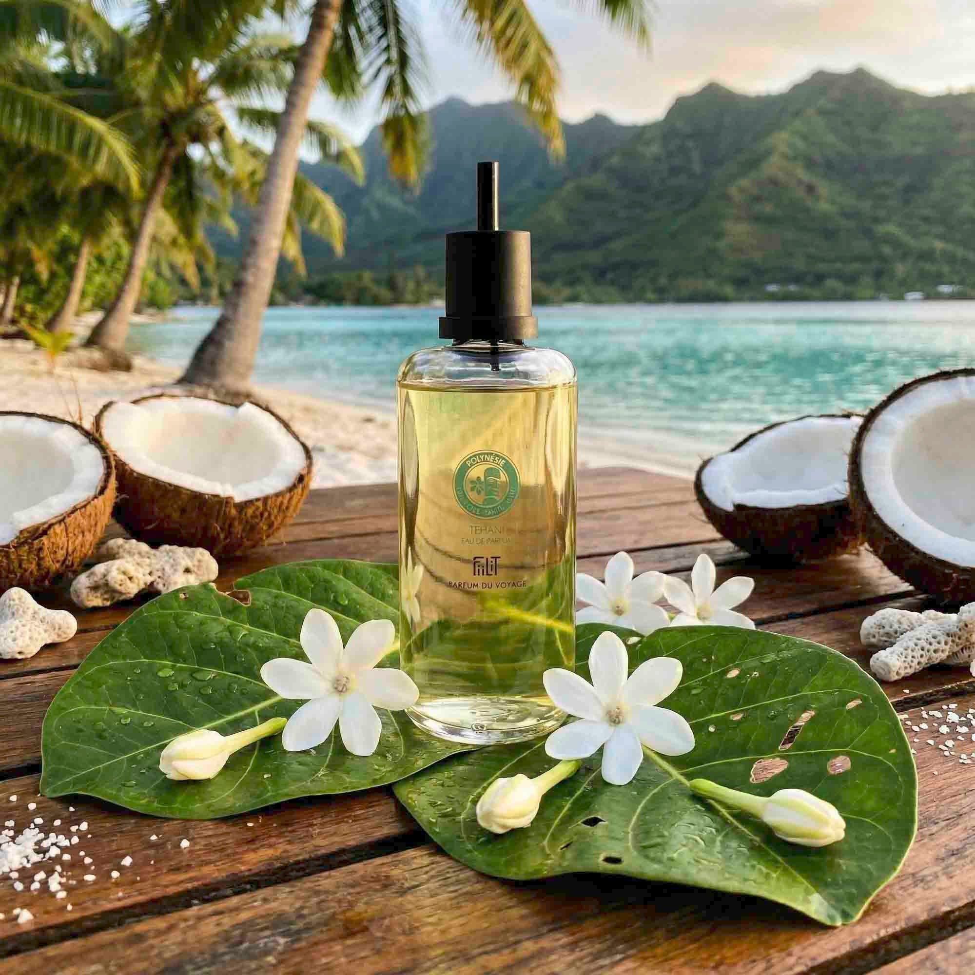 TEHANI - POLYNESIE Eau de Parfum - FiiLiT Parfum du voyageRecharge 200mlTEHANI - POLYNESIE Eau de Parfum