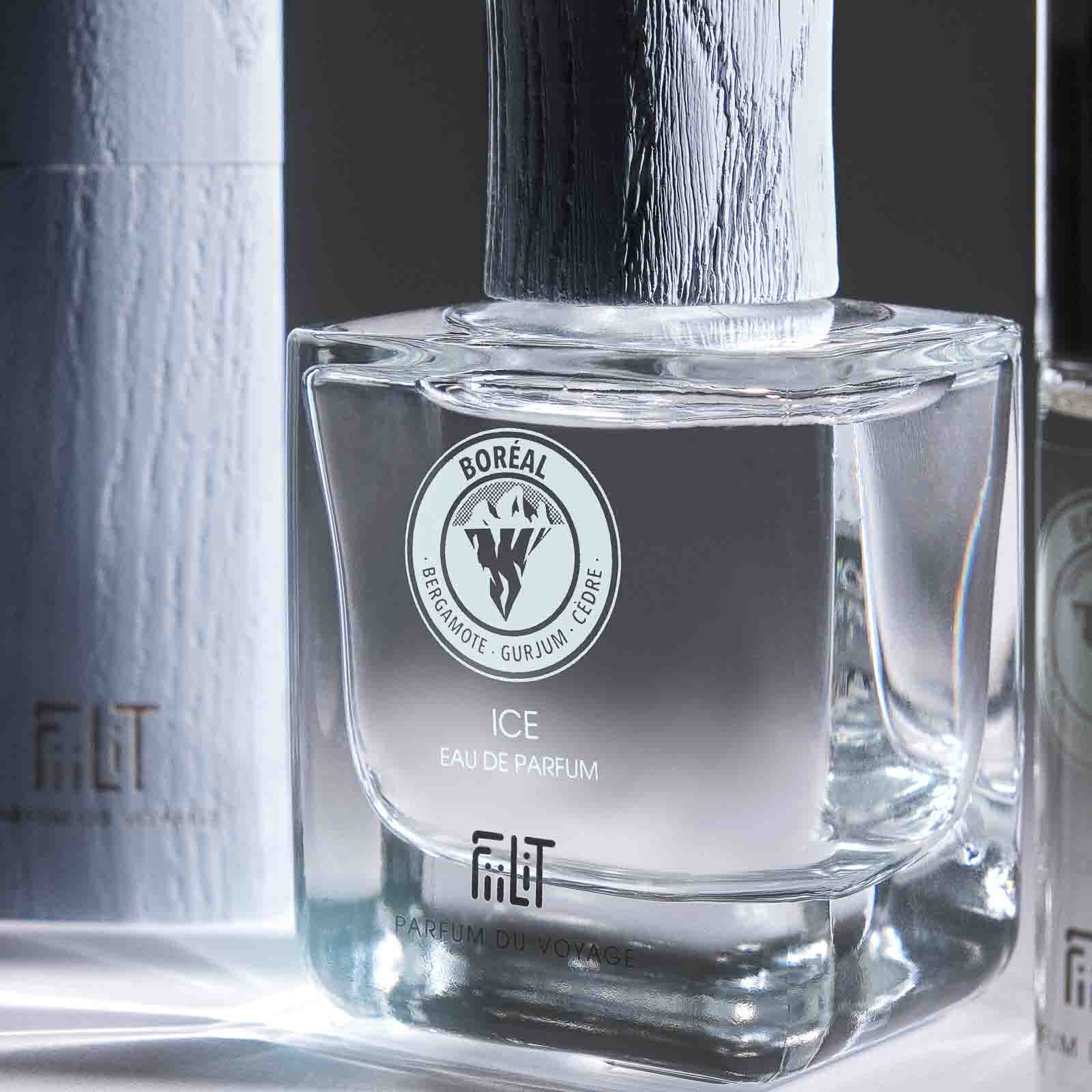 Set di profumi Duo personalizzabili da 50 ml e 11 ml con custodia da viaggio FiiLiT