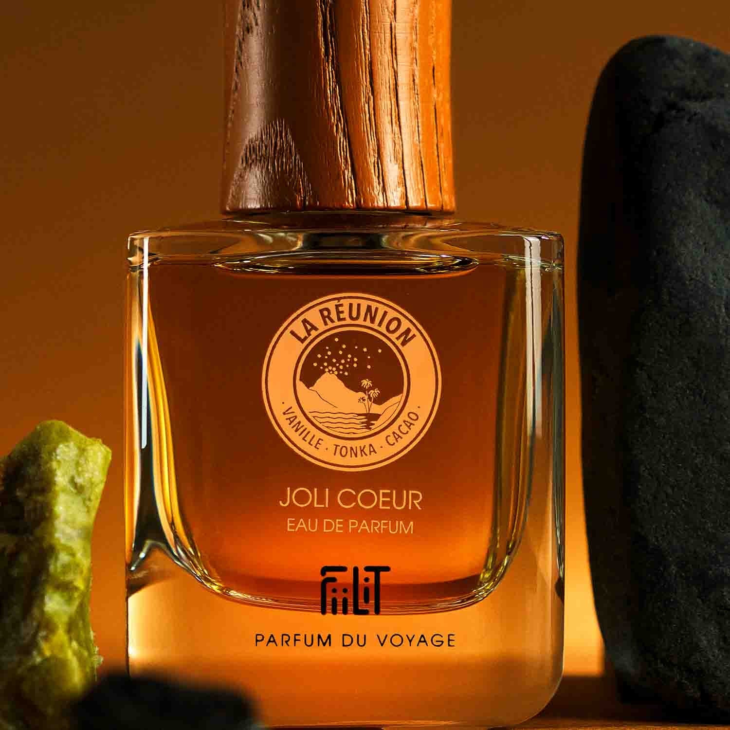 JOLI COEUR - LA REUNION Eau de Parfum - FiiLiT Parfum du voyage50mLJOLI COEUR - LA REUNION Eau de Parfum